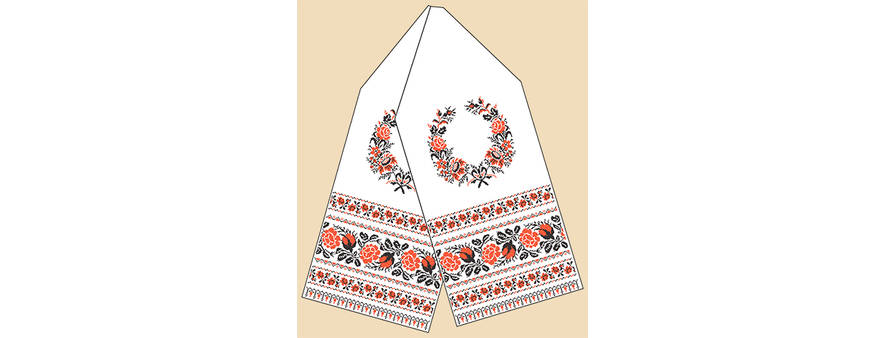Какие рушники купить на свадьбу - следуем славянским традициям
