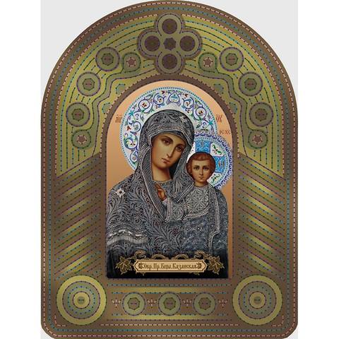 изображение2: икона для вышивания бисером на пластиковой канве, Образ Пресвятой Богородицы Казанская