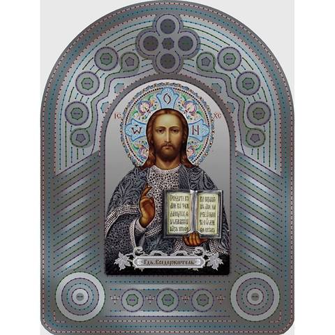 изображение2: икона для вышивания бисером на пластиковой канве, Икона Господь Вседержитель