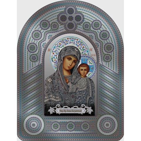 изображение2: икона для вышивания бисером на пластиковой канве, Образ Пресвятой Богородицы Казанская
