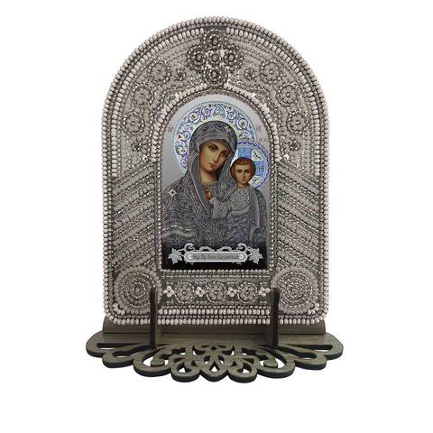 изображение1: икона для вышивания бисером на пластиковой канве, Образ Пресвятой Богородицы Казанская