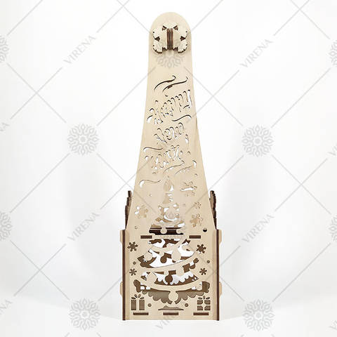 фото3: Коробка подарочная для бутылки с украшением в виде вышивки бисером или нитками фото3: Коробка подарочная для бутылки с украшением в виде вышивки бисером или нитками