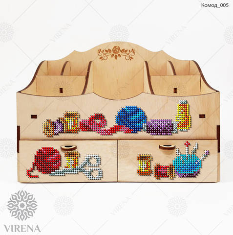 фото1: комод с украшением в виде вышивки бисером или нитками фото1: комод с украшением в виде вышивки бисером или нитками