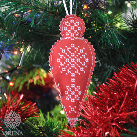 фото: сшитая ёлочная игрушка с вышивкой бисером фото: сшитая ёлочная игрушка с вышивкой бисером