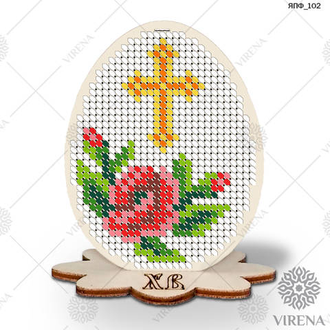 фото1: топпер пасхальный для вышивки бисером по дереву