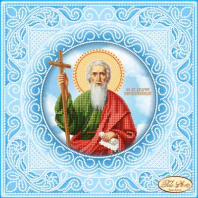 Схема для вышивки бисером Святой Апостол Андрей Первозванный