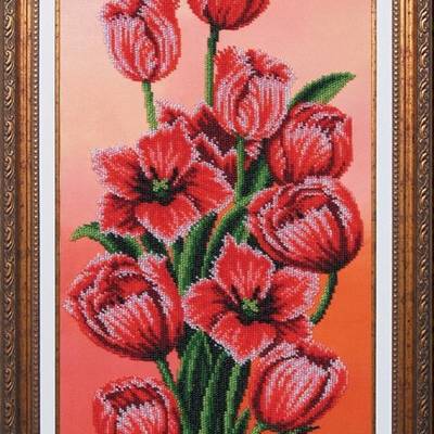 Набор для вышивки бисером Вдохновение Тюльпаны