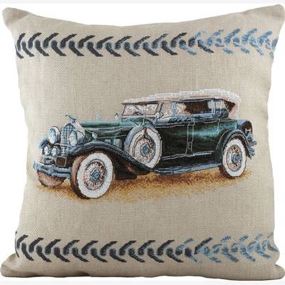 Набор для вышивки крестом, подушка. Packard