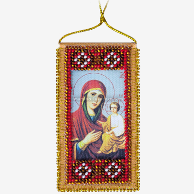 Набор для вышивки бисером Молитва к Божией матери о детях (украинский текст молитвы)