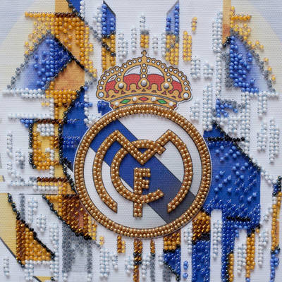 фото: картина для вышивки бисером ФК Реал Мадрид
