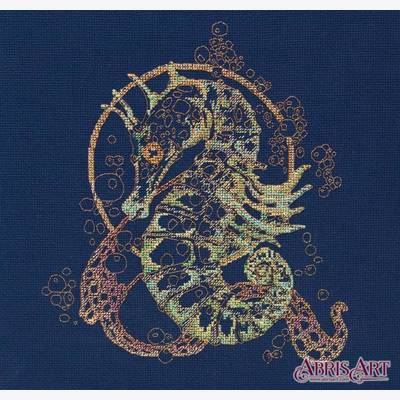 фото: картина для вышивки крестом Морской конек
