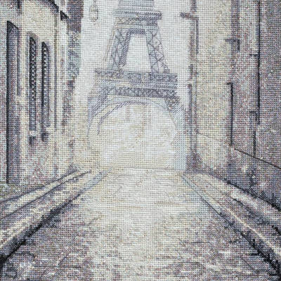 фото: картина для вышивки крестом, Краски Парижа