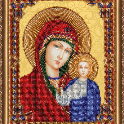 Набор для вышивки бисером Домашний иконостас Богородица