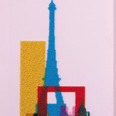 фото: картина, вышитая бисером, Новый Париж