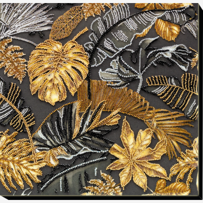 фото: картина для вышивки бисером Золотые тропики