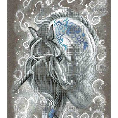 фото: картина для вышивки бисером, Единорог