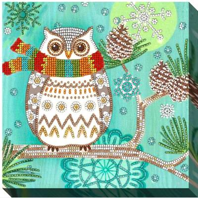 фото: картина для вышивки бисером Сова фото: картина для вышивки бисером Сова