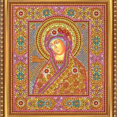 Изображение: Огневидная икона Божией Матери для вышивки бисером