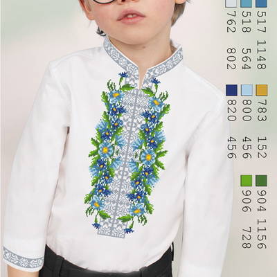 Сорочка детская для мальчика СДХ-002Б