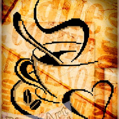 фото: схема для вышивки бисером, Аромат кофе