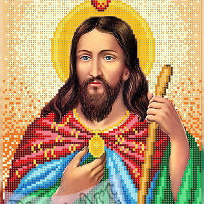 изображение: именная икона Святой Юда для вышивки бисером или крестом