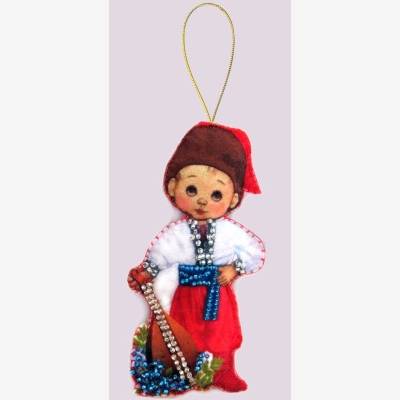 Набор для создания игрушки из фетра Кукла. Украина-М