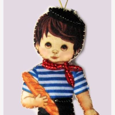 Набор для создания игрушки из фетра Кукла. Франция-М