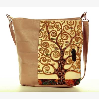 фото: сумка для вышивки бисером Древо жизни