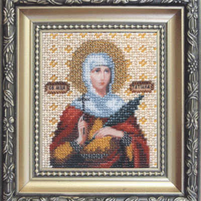 Набор для вышивки бисером Икона святая мученица Татьяна