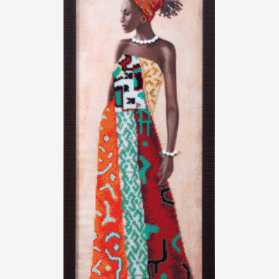 Набор для вышивки бисером Африканская красавица