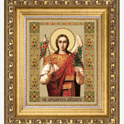 Набор со стразами Икона святого архангела Михаила