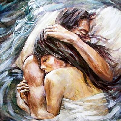 фото: картина для вышивки в алмазной технике, Море любви фото: картина для вышивки в алмазной технике, Море любви