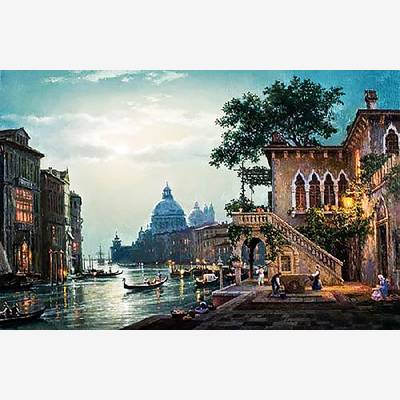 фото: картина для алмазной мозаики, Вечерняя Венеция
