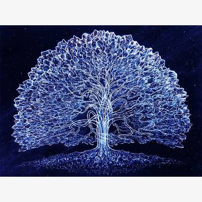 фото: картина для вышивки в алмазной технике, Дерево жизни