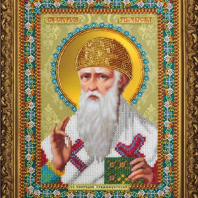 Набор для вышивки бисером Икона Святителя Спиридона Тримифунтского