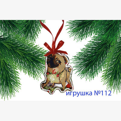 фото: пошитая игрушка для вышивания бисером или нитками