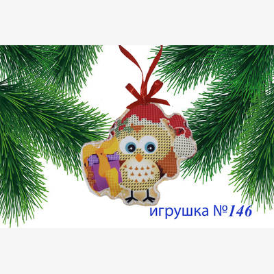 фото: пошитая игрушка для вышивания бисером или нитками
