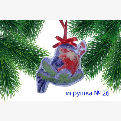 фото: пошитая игрушка для вышивания бисером или нитками