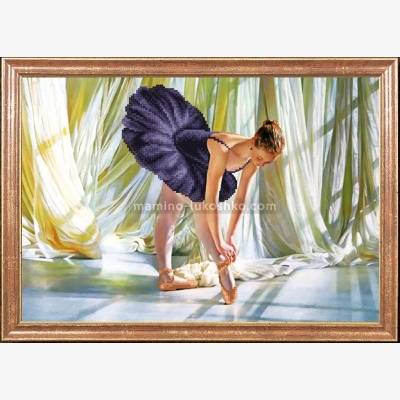 НИК 9840 Балерина - схема для вышивания (Конёк)