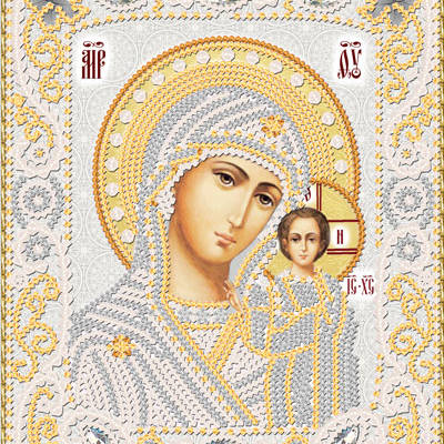 Набор для вышивания Икона Венчальная пара. Богородица (ACK) – купить в Москве | вторсырье-м.рф