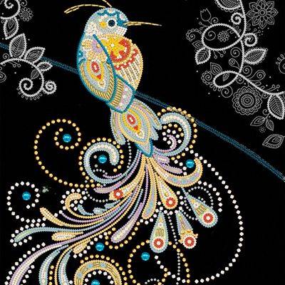 фото: картина для вышивки бисером, Птица счастья