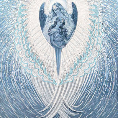фото: картина для вышивки бисером, Ангел-хранитель