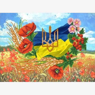 Схема для вышивки бисером Моя Україна