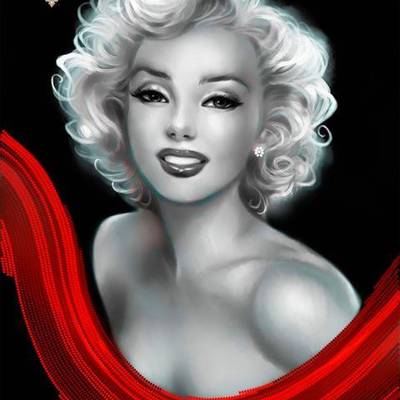 Схема для вышивки бисером Marylin