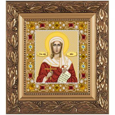 изображение: икона для вышивки бисером Св. Мц. Виктория (Ника) Коринфская