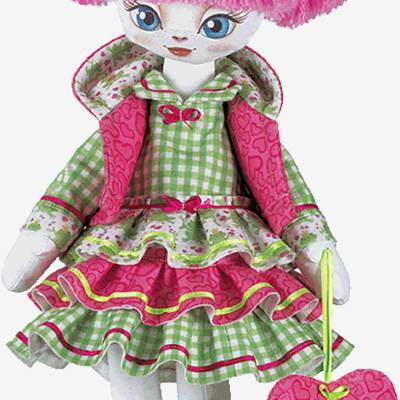 Набор для шитья Текстильная кукла Милашка