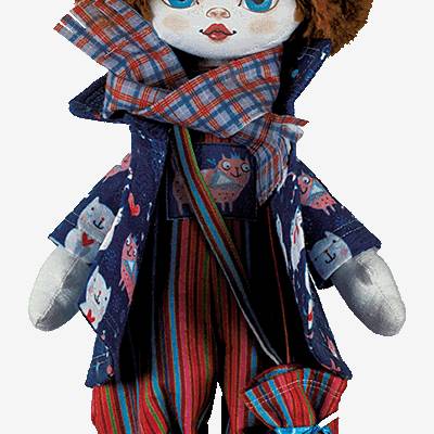 Набор для шитья Текстильная кукла Актриса