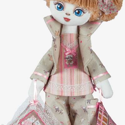 Набор для шитья Текстильная кукла Соня