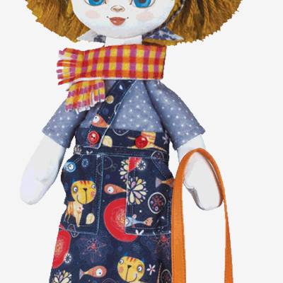 Набор для шитья Текстильная кукла Помощница