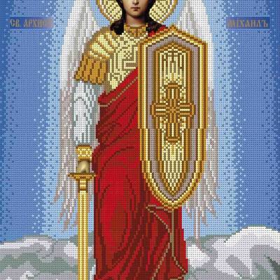 изображение: икона для вышивки бисером Икона Святой архангел Михаил